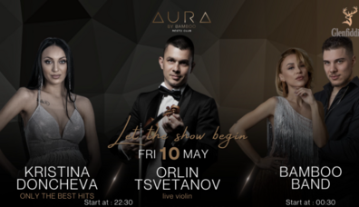 Aura Show | Kristina Doncheva | Orlin Tsvetanov violin | Bamboo band