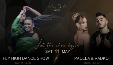 Aura show | Fly high dance show | Paolla & Radko